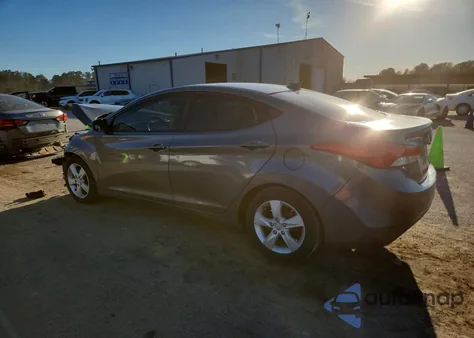 2013 Hyundai Elantra Gls из США, поврежденный, VIN 5NPDH4AE7DH453584